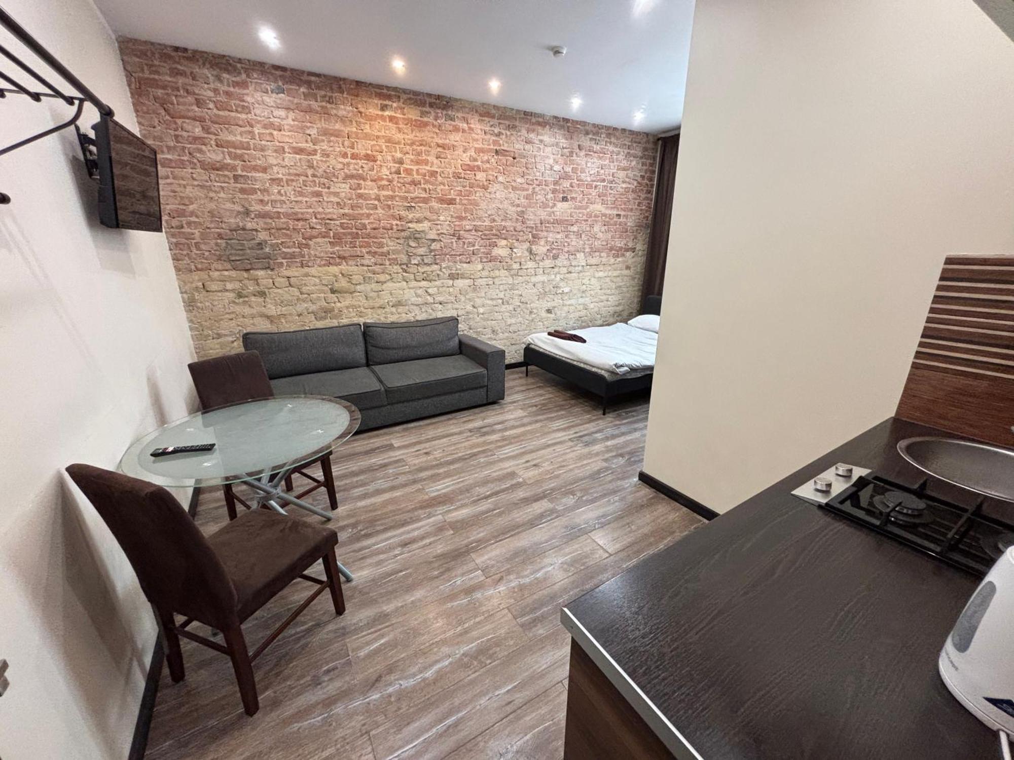 Aparthotel Riga Kültér fotó A studio apartment in Moscow, Russia