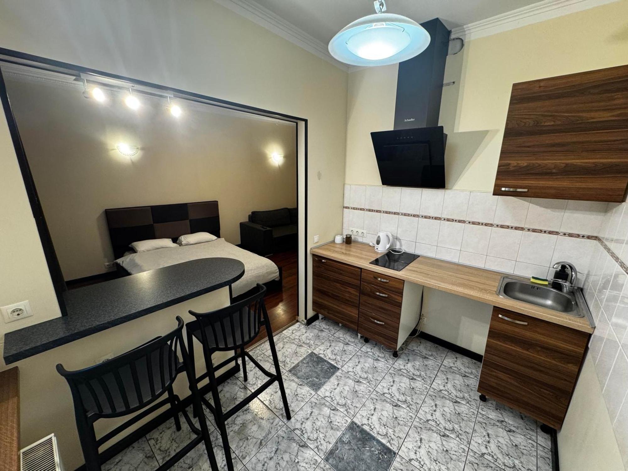 Aparthotel Riga Kültér fotó A typical studio apartment